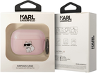 Etui CG Mobile Karl Lagerfeld Ikonik Choupette KLAPHNCHTCP do Airpods Pro Różowy (3666339088088) - obraz 3