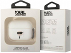 Чохол CG Mobile Karl Lagerfeld Silicone Karl Head 3D KLAPRUNIKH для AirPods Pro White (3666339087845) - зображення 3