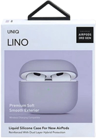 Чохол Uniq Lino для AirPods 3 Lavender (8886463676769) - зображення 4