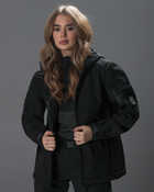 Тактична куртка жіноча BEZET Робокоп 2.0 9869 XXL Чорна (ROZ6501048905) - зображення 3