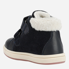Zimowe trzewiki dziewczęce ocieplane Geox Sneakers B264ZA02243-C4021 22 Ciemnogranatowe (8050036767424) - obraz 4