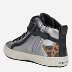 Дитячі кеди для дівчинки Geox Sneakers J944GM0NFDH-C0474 24 Сріблясті (8050036297648) - зображення 4