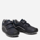 Buty sportowe chłopięce na rzepy Geox Sneakers J041VA0MEFU-C0661 28 Czarne (8050036170804) - obraz 3