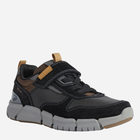 Buty sportowe chłopięce na rzepy Geox Sneakers J169BC0ME22-C9241 32 Czarne (8050036291332) - obraz 3