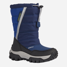 Śniegowce chłopięce wodoszczelne Geox Boots J163AA0FU50-C4226 24 Granatowe (8050036183781) - obraz 3