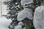 Камуфляжний костюм військовий маскхалат Multicam Alpine зима мультикам (кавер на шолом в подарунок) - зображення 6