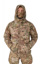 Тактичний Зимовий військовий костюм з тепловідбійною підкладкою Omni Hit Multicam Куртка з капюшоном та зимові штани Ріп Стоп L Мультикам HWMRZZ0026800-1 - зображення 12