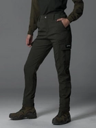 Тактичні штани жіночі BEZET Basic 6206 XS Хакі (ROZ6501048937) - зображення 3
