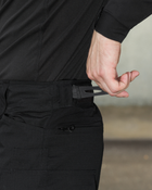 Тактичні штани чоловічі BEZET Штурм 9650 XXL Чорні (2000146019322) - зображення 3