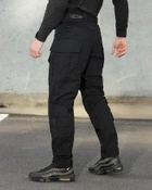Тактичні штани чоловічі BEZET Штурм 9650 3XL Чорні (2000193042083) - зображення 7