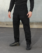 Тактические штаны мужские BEZET Штурм 9650 3XL Черные (2000193042083) - изображение 9