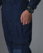 Тактичні штани чоловічі BEZET Strike 9688 L Сині (2000146019339) - зображення 7