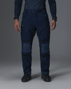 Тактичні штани чоловічі BEZET Strike 9688 3XL Сині (2000093215952) - зображення 1