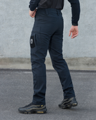 Тактичні штани чоловічі утеплені BEZET Ешелон 9217 XL Сині (2000093215617) - зображення 2