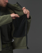 Кофта флисовая тактическая мужская BEZET 9757 3XL Хаки (2000251168861) - изображение 4