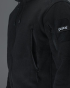Кофта флисовая тактическая мужская BEZET 9750 S Черная (2000101681755) - изображение 12