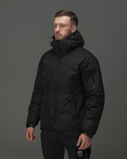 Тактична куртка чоловіча BEZET Storm 9856 XL Чорна (2000137543393) - зображення 1