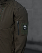 Тактична куртка чоловіча BEZET Робокоп 2.0 9862 L Хакі (2000193042137) - зображення 8