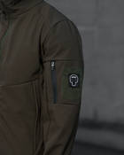 Тактична куртка чоловіча BEZET Робокоп 2.0 9862 XS Хакі (2000124224076) - зображення 8