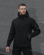 Тактична куртка чоловіча BEZET Робокоп 2.0 9869 M Чорна (2000211164575) - зображення 1