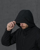 Тактична куртка чоловіча BEZET Робокоп 2.0 9869 XL Чорна (2000221963496) - зображення 13