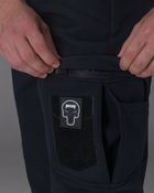 Тактические штаны утепленные мужские BEZET Капеллан 9821 XXL Синие (2000000003788) - изображение 9