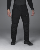 Тактичні штани чоловічі утеплені BEZET Alpha 9907 M Чорні (2000124224090) - зображення 3