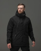 Тактична куртка чоловіча BEZET Techwear 1058 L Чорна (2000377854662) - зображення 3
