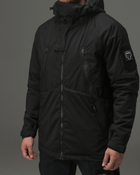 Тактична куртка чоловіча BEZET Techwear 1058 M Чорна (2000377854679) - зображення 8