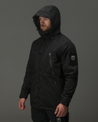 Тактична куртка чоловіча BEZET Techwear 1058 S Чорна (2000377854686) - зображення 6