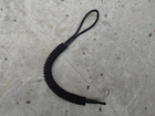Кобура для ПМ Макарова поясная + шнур страховочный тренчик с чехлом подсумком под магазин Oxford чёрная - изображение 4