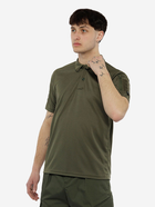 Чоловіче тактичне поло з коротким рукавом L колір хакі Flas ЦБ-00215124 - зображення 1