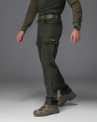 Тактичні штани чоловічі утеплені BEZET Патрон 2.0 9585 L Хакі (ROZ6501047284) - зображення 4