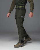 Тактичні штани чоловічі утеплені BEZET Патрон 2.0 9585 M Хакі (ROZ6501047285) - зображення 4