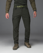 Тактичні штани чоловічі утеплені BEZET Патрон 2.0 9585 XL Хакі (ROZ6501047287) - зображення 3