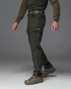 Тактичні штани чоловічі утеплені BEZET Патрон 2.0 9585 3XL Хакі (ROZ6501047290) - зображення 4