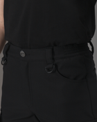 Тактичні штани чоловічі утеплені BEZET Патрон 2.0 9583 M Чорні (ROZ6501047292) - зображення 6