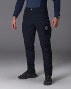 Тактические штаны утепленные мужские BEZET Капеллан 9821 4XL Синие (ROZ6501047306) - изображение 1