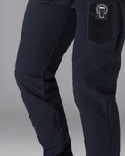 Тактичні штани чоловічі утеплені BEZET Капеллан 9821 S Сині (ROZ6501047309) - зображення 11