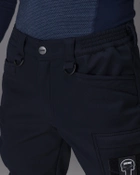 Тактичні штани чоловічі утеплені BEZET Капеллан 9821 3XL Сині (ROZ6501047312) - зображення 8