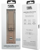 Pasek Karl Lagerfeld Silicone Choupette Heads KLAWLSLCP do Apple Watch Series 1/2/3/4/5/6/7/SE 42-45 mm Różowy (3666339033682) - obraz 4
