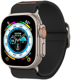 Pasek Spigen Fit Lite Ultra AMP05983 do Apple Watch Series 1/2/3/4/5/6/7/8/SE/Ultra 42-49 mm Czarny (8809896743365) - obraz 1