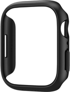 Etui Spigen Thin Fit ACS04184 do Apple Watch Series 7/8 41 mm Czarny (8809811857696) - obraz 4
