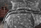Постельное белье First Choice. Satin Carmina anthracite-Евро
