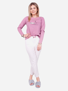 Piżama (bluzka + spodnie) damska Yoclub PID-0005K-AA00 S Fioletowa (5903999419127) - obraz 1