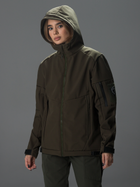 Тактична куртка жіноча BEZET Робокоп 2.0 9862 XS Хакі (ROZ6501048898) - зображення 5