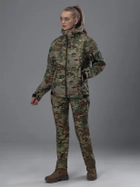 Тактична куртка жіноча BEZET Робокоп 2.0 9582 3XL Камуфляжна (ROZ6501048893) - зображення 3