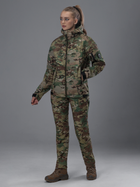 Тактична куртка жіноча BEZET Робокоп 2.0 9582 XL Камуфляжна (ROZ6501048890) - зображення 3