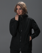 Тактична куртка жіноча BEZET Робокоп 2.0 9869 L Чорна (ROZ6501048900) - зображення 11