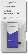 Bateria Qoltec iPhone 6 PLUS 2915 mAh (5901878521008) - obraz 2